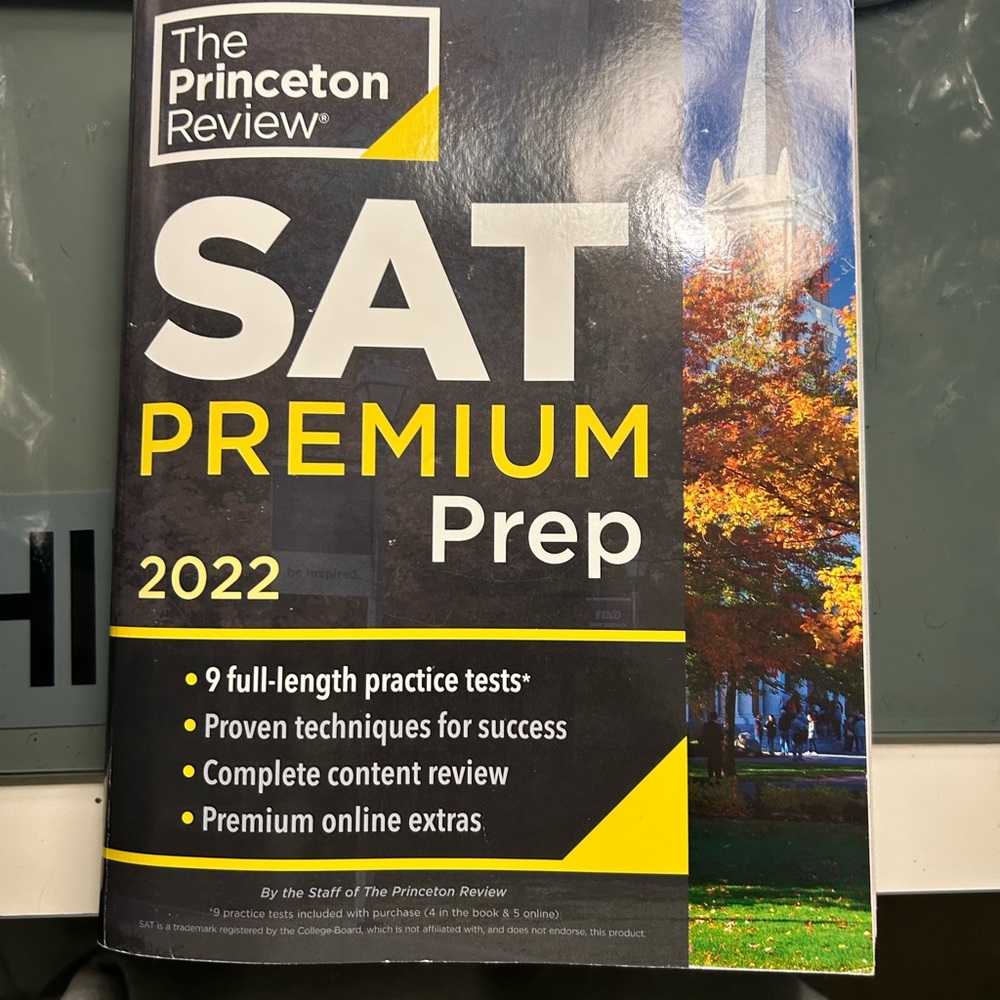 SAT premium prep book